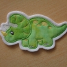 Applikation/Aufnäher süsser Dino