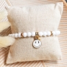 Smiley Perlenarmband – Freundschaftsarmband, Geschenk Boho Hippie