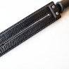 Tawse/Strauss/Schwarz. 51cm/20, aus geschichtetem Leder