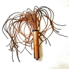 Mini/Spaghetti/Porcini. 43cm/17 Flogger mit 40 Strängen