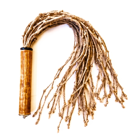 Mea Culpa. 61cm/24 Jute-Knotenflogger