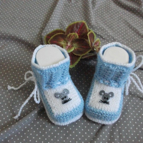 Babygarnitur, Babyset *Winter* Schal, Mütze, Handschuhe, Schuhe