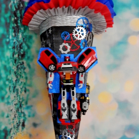 Schultüte Transformer  Auto Zuckertüte  