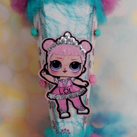 Schultüte Fee Zuckertüte Elfe Ballerina  Schmetterling