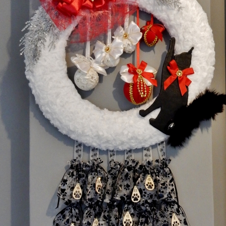 Adventskalender Katze zum selbst befüllen