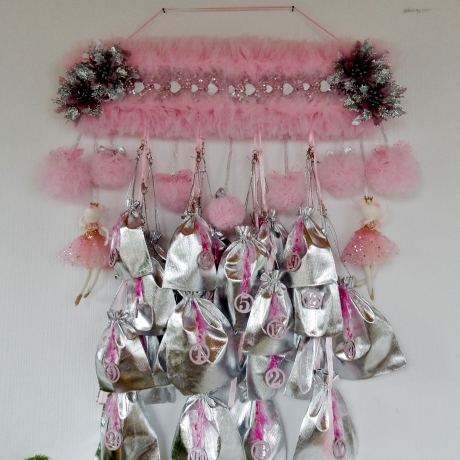 Adventskalender für Mädchen zum selbst befüllen