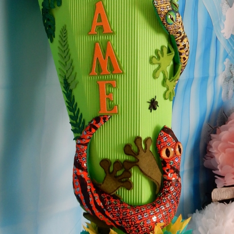Schultüte Gecko Dschungel Zuckertüte