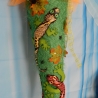 Schultüte Gecko Dschungel  Zuckertüte + Inlettkissen