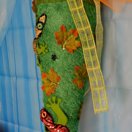 Schultüte Gecko Dschungel Zuckertüte