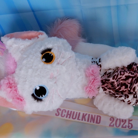 Schultüte Katze  Zuckertüte + Inlettkissen