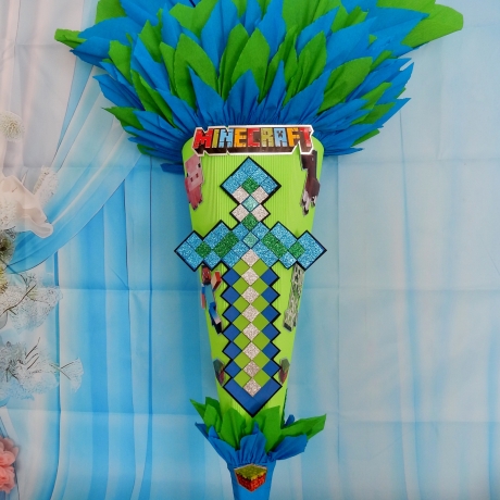 Schultüte  Zuckertüte für Jungs