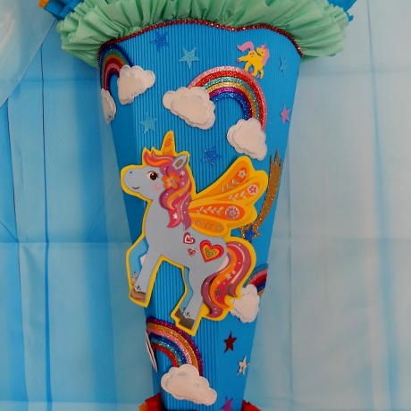Schultüte Einhorn Zuckertüte  