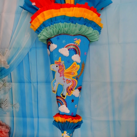 Schultüte Einhorn Zuckertüte  