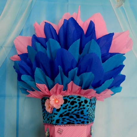 Schultüte Leopard Zuckertüte  Katze