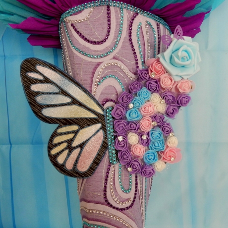 Schultüte Schmetterling   Zuckertüte