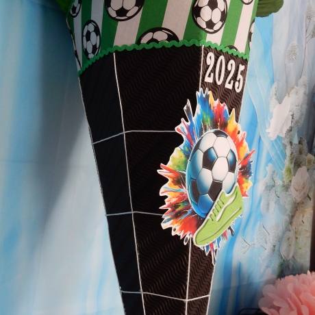 Schultüte Fußball  Zuckertüte 