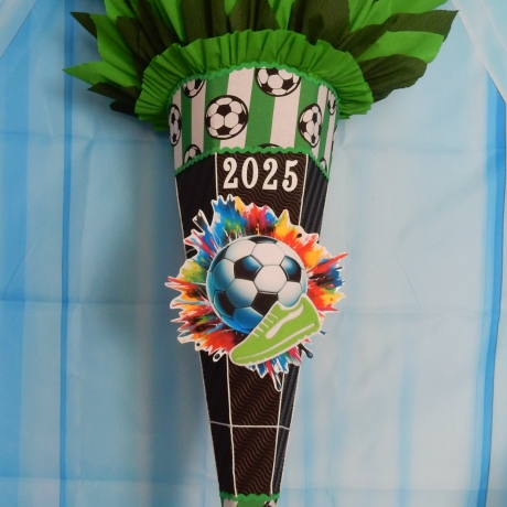 Schultüte Fußball  Zuckertüte 