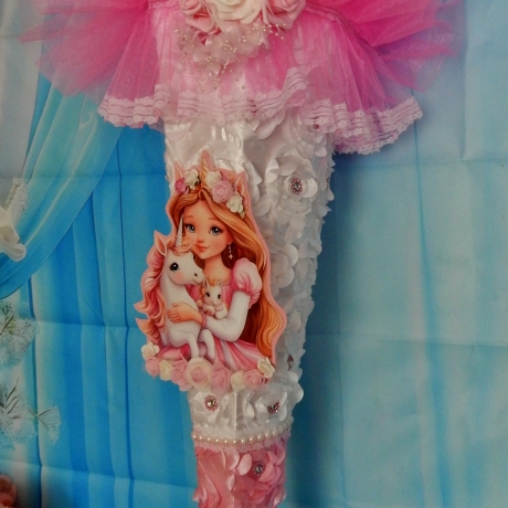 XXL Schultüte Einhorn Zuckertüte Prinzessin  Pegasus