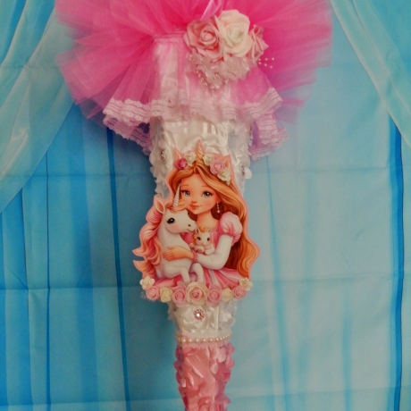XXL Schultüte Einhorn Zuckertüte Prinzessin  Pegasus