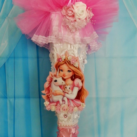 XXL Schultüte Einhorn Zuckertüte Prinzessin  Pegasus