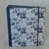 Notizbuch A6 ♥ DIY ♥ Ringbuch Ordner Tagebuch Todo Kladde blue