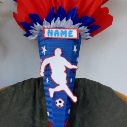 Schultüte Fußball  Zuckertüte 