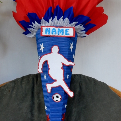 Schultüte Fußball  Zuckertüte 