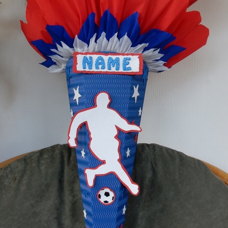Schultüte Fußball  Zuckertüte 