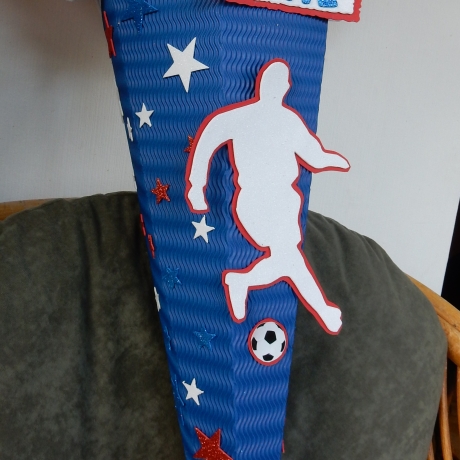 Schultüte Fußball  Zuckertüte 