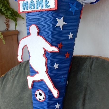 Schultüte Fußball  Zuckertüte 