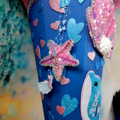 Schultüte Delfin Zuckertüte Delphin