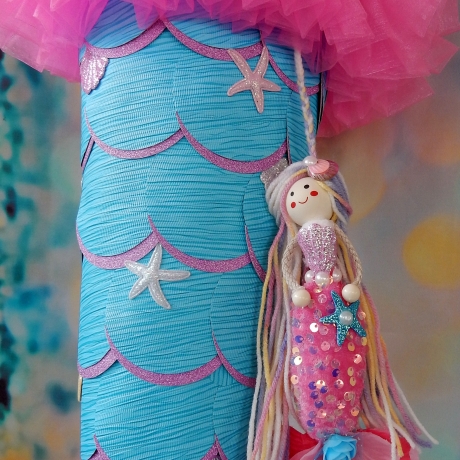 Schultüte Meerjungfrau Zuckertüte Rohling für Mädchen mermaid