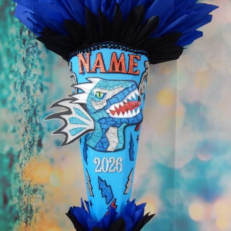 Schultüte Drache  Dino  Zuckertüte 