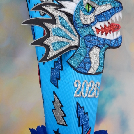 Schultüte Drache  Dino  Zuckertüte 