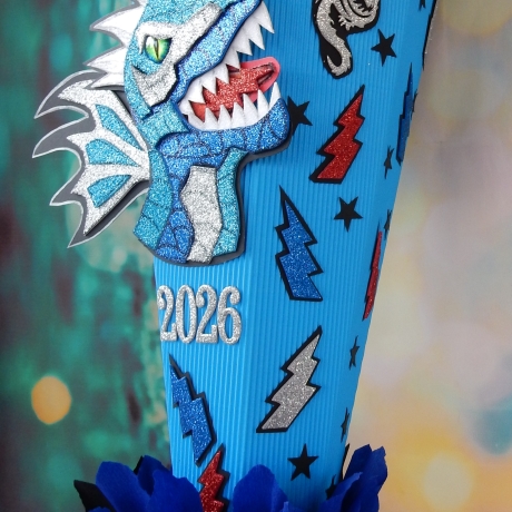 Schultüte Drache  Dino  Zuckertüte 