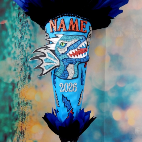 Schultüte Drache  Dino  Zuckertüte 