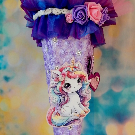 Schultüte Einhorn  Zuckertüte