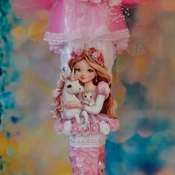 Schultüte Einhorn Zuckertüte Prinzessin  Pegasus