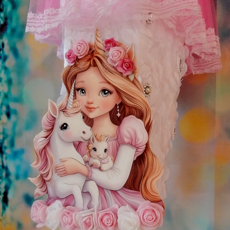 Schultüte Einhorn Zuckertüte Prinzessin  Pegasus