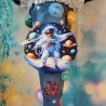Schultüte Weltraum Zuckertüte Astronaut, Planeten und Sterne