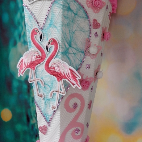 Schultüte Flamingo  Zuckertüte