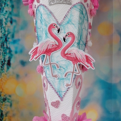 Schultüte Flamingo  Zuckertüte