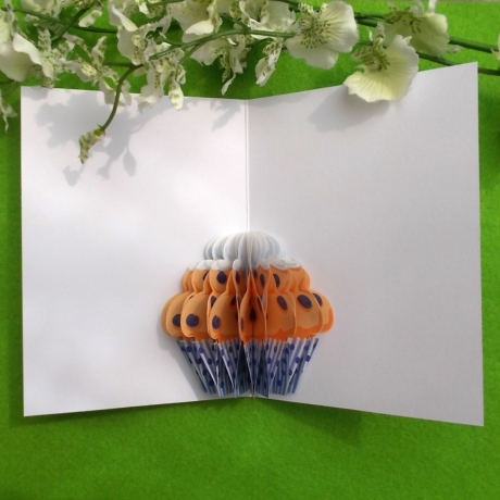 Karte Geburtstagskarte Alles Gute zum Geburtstag mit Muffin