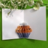 Karte Geburtstagskarte Alles Gute zum Geburtstag mit Muffin