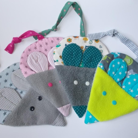 Knistermaus / Knistertuch / Schmusetuch*