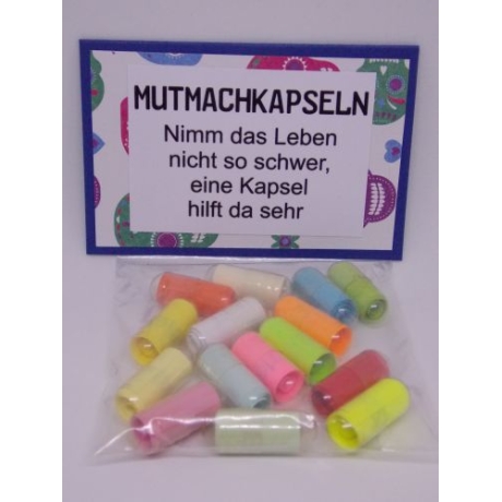 Mutmachkapseln Dunkelblau