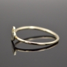 Vorsteck-Ring Corazón handgefertigter 333er Goldring