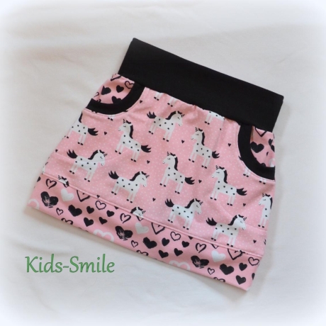 Rock Einhorn Gr.74-80 (Wunschgröße möglich)