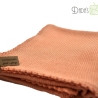 Babydecke gestrickt in Farbe orange
