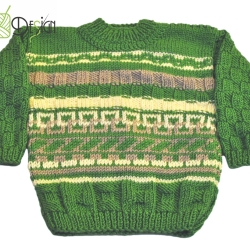 Babypulli Simon gestrickt Gr. ca 62